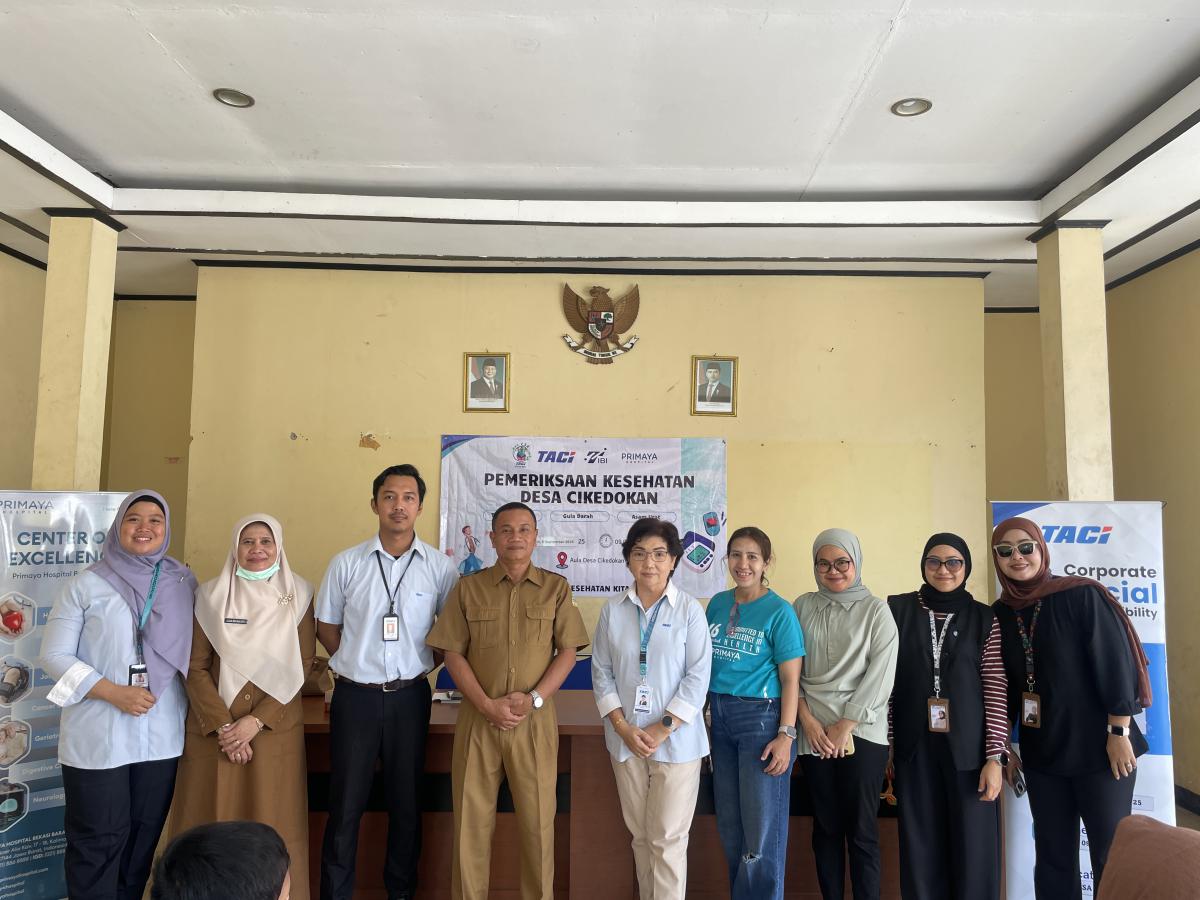 Pemeriksaan Kesehatan Desa Cikedokan